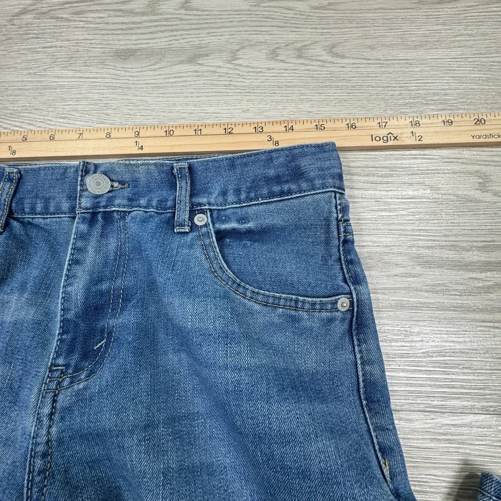 Levis Boys Jeans 505 Regular Fit Blue Denim Size 18 Reg W29 L31 Straight Leg